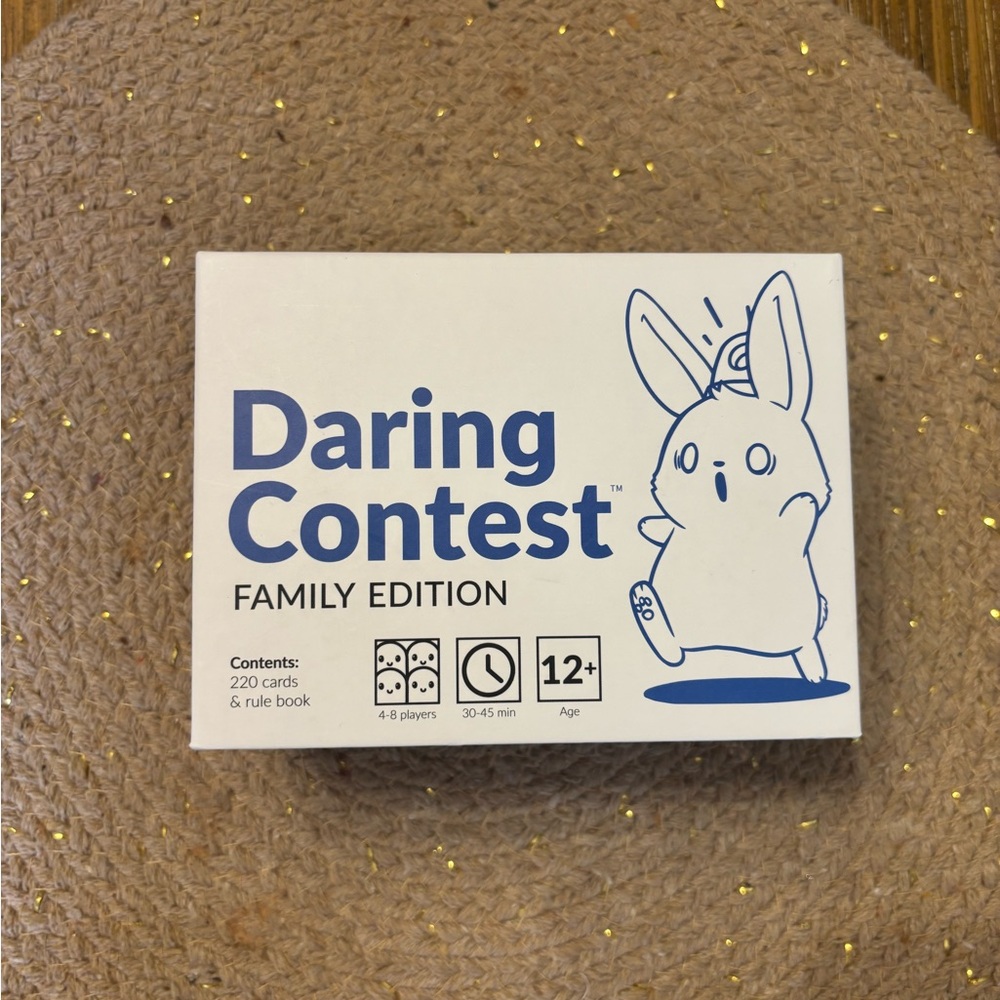 Daring Contest Family Edition Card Game 4-8 Players
